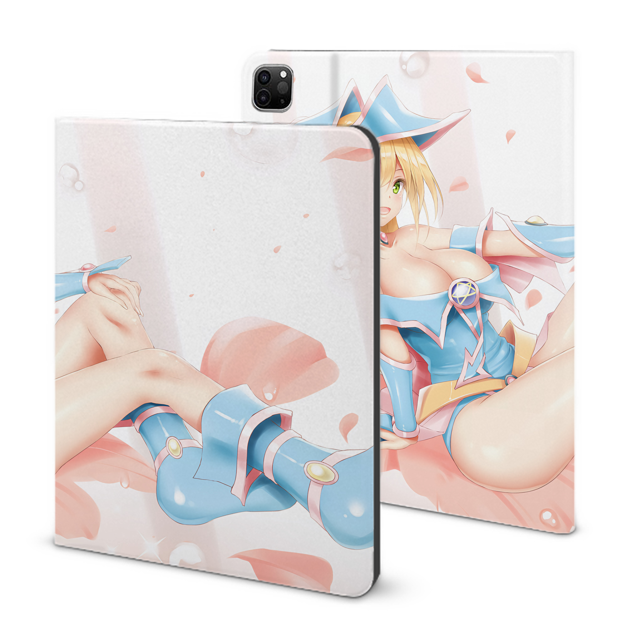 （画像用） 遊☆戯☆王 Yu-Gi-Oh! IPad ケース ブック型 PUレザー TPU 耐衝撃 軽量 薄型 ペン収納なし 全面保護 IPad 各モデル対応